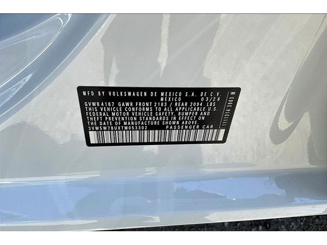 New 2026 Pure White Volkswagen 1.5T S image 19