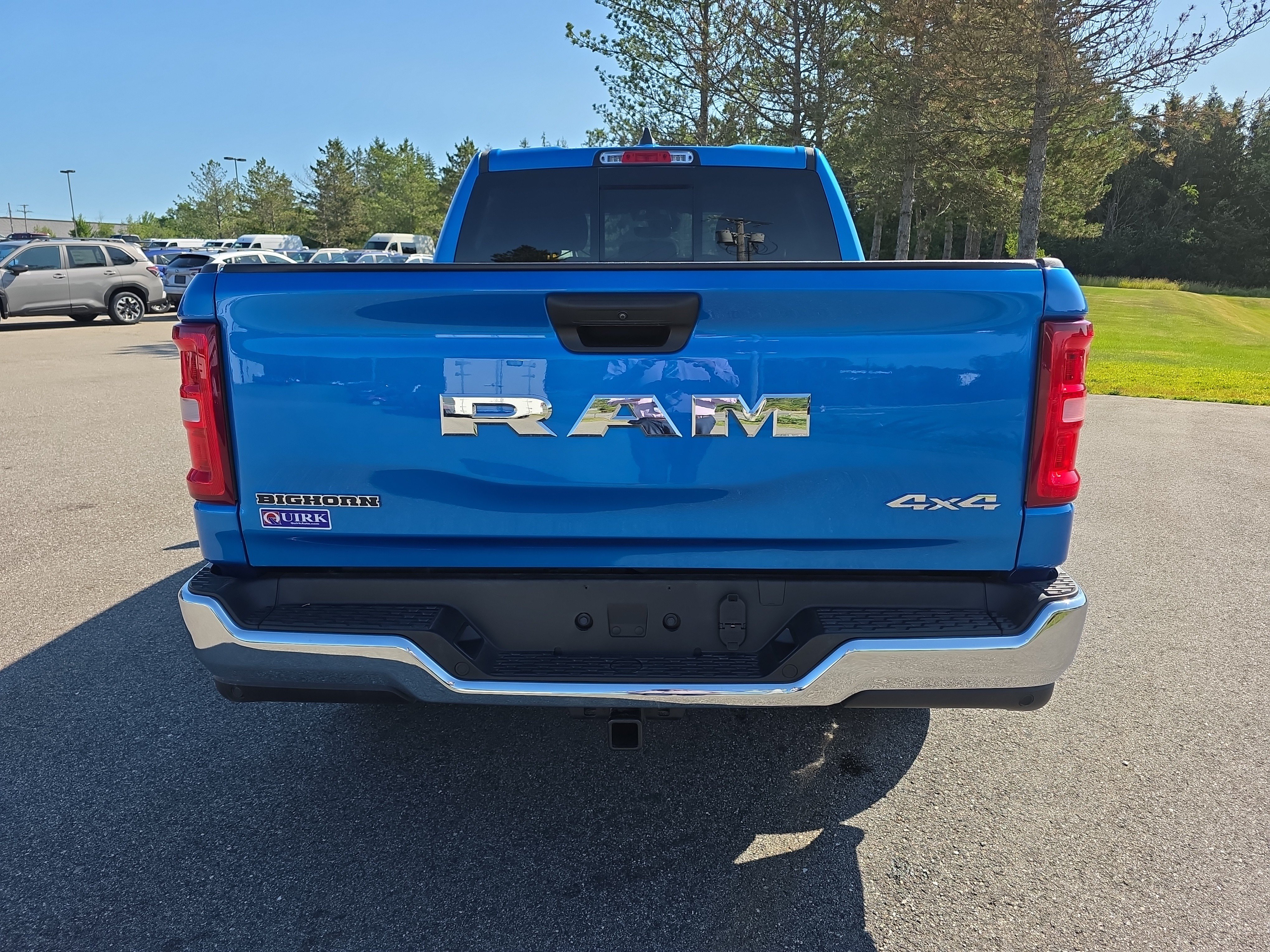 Used 2025 Hydro Blue Pearlcoat Ram Big Horn image 4