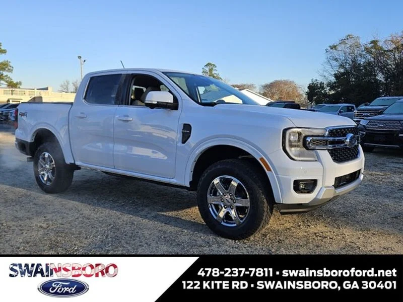 New 2025 Oxford White Ford LARIAT® image 1