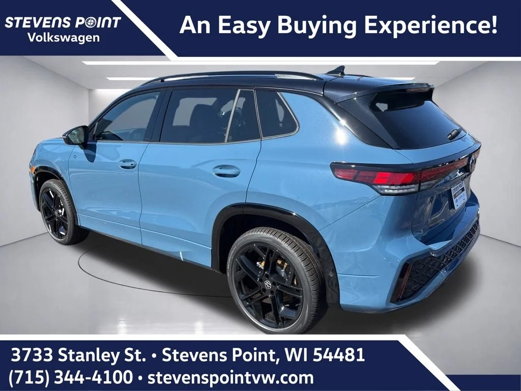 New 2026 Monterey Blue with Deep Black Roof Volkswagen 2.0T SE R-Line Black image 3