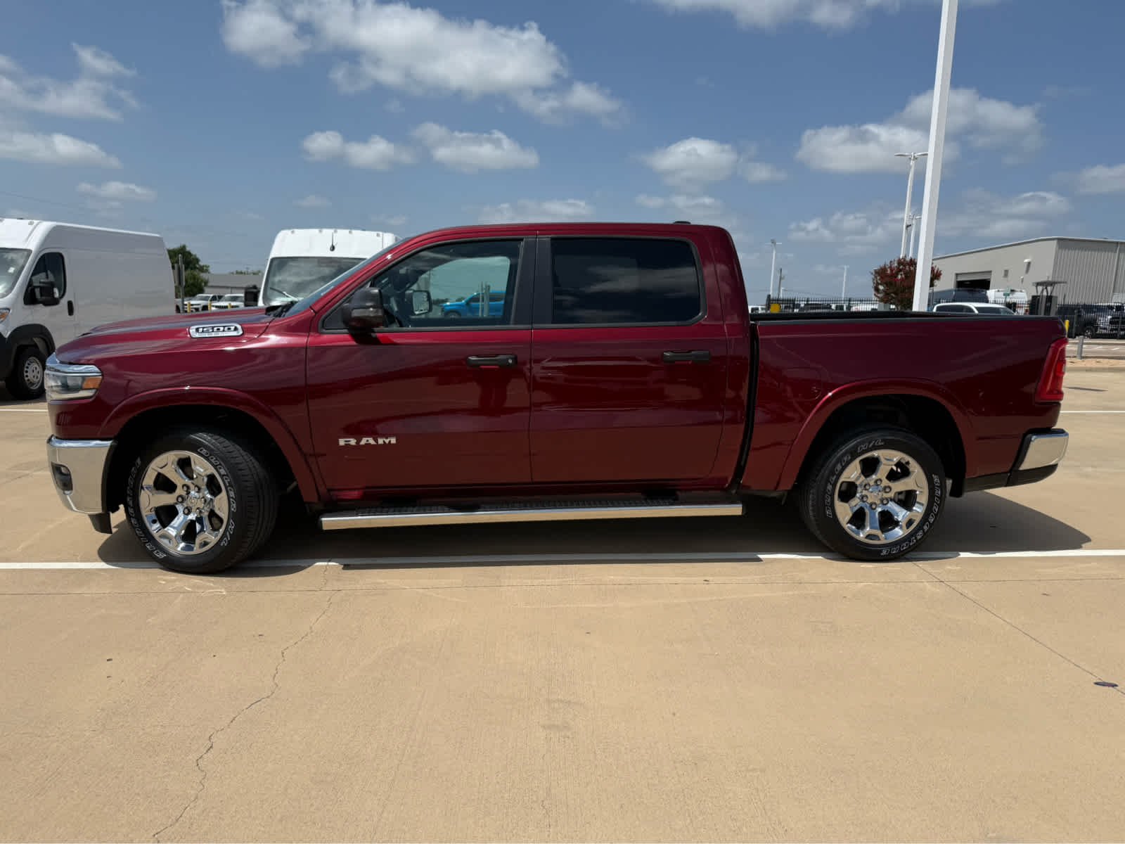 Used 2025 Delmonico Red Pearlcoat Ram Lone Star image 14
