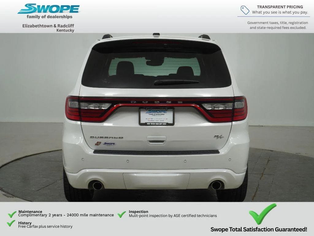 Used 2024 White Knuckle Clearcoat Dodge R/T Plus image 4