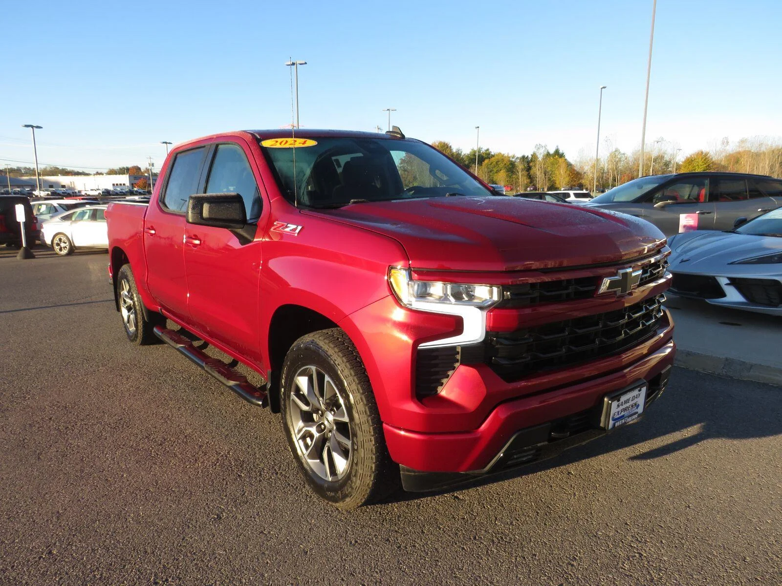 Used 2024 Radiant Red Tintcoat Chevrolet RST image 2