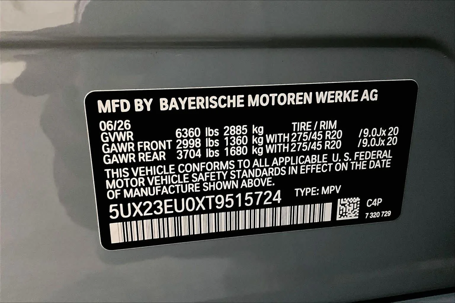 New 2026 Brooklyn Grey Metallic BMW xDrive40i image 12