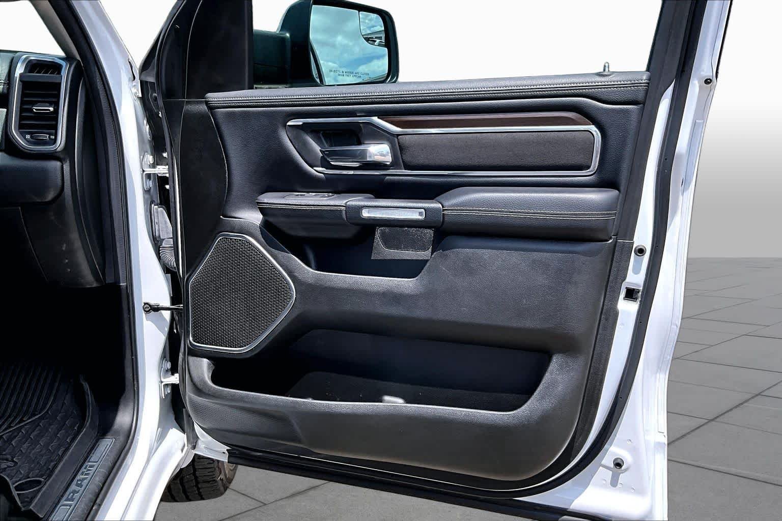 Used 2022 Bright White Clearcoat Ram Laramie image 26