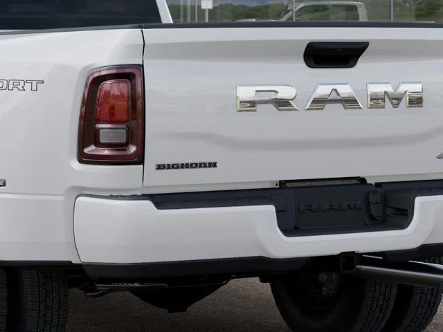 New 2026 Bright White Clear-Coat Exterior Paint RAM Big Horn image 13