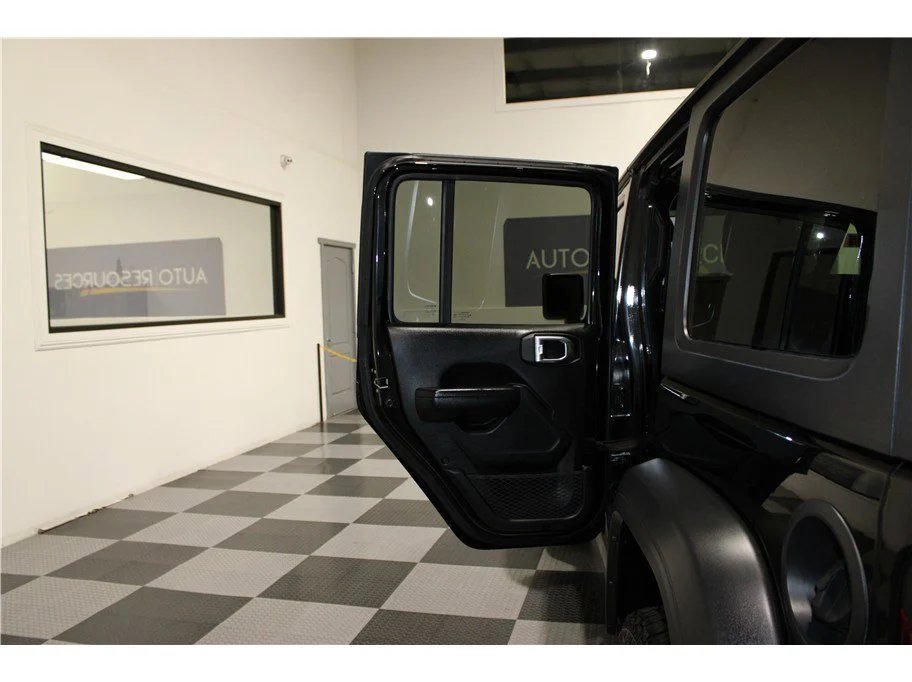 Used 2021 Black Clearcoat Jeep Unlimited Willys image 16