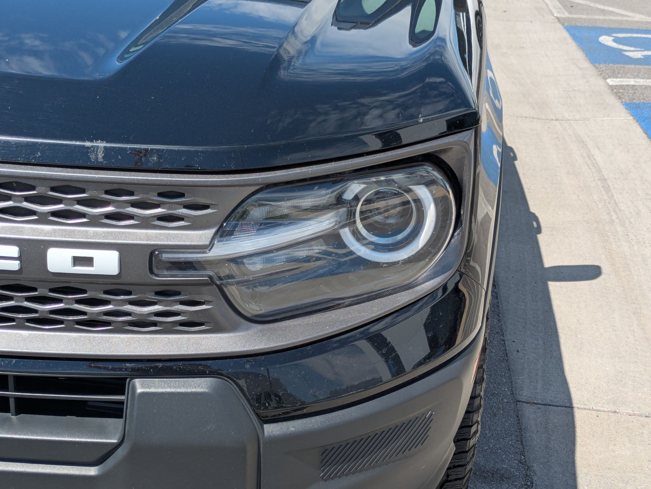 Used 2025 Shadow Black Ford Big Bend image 11