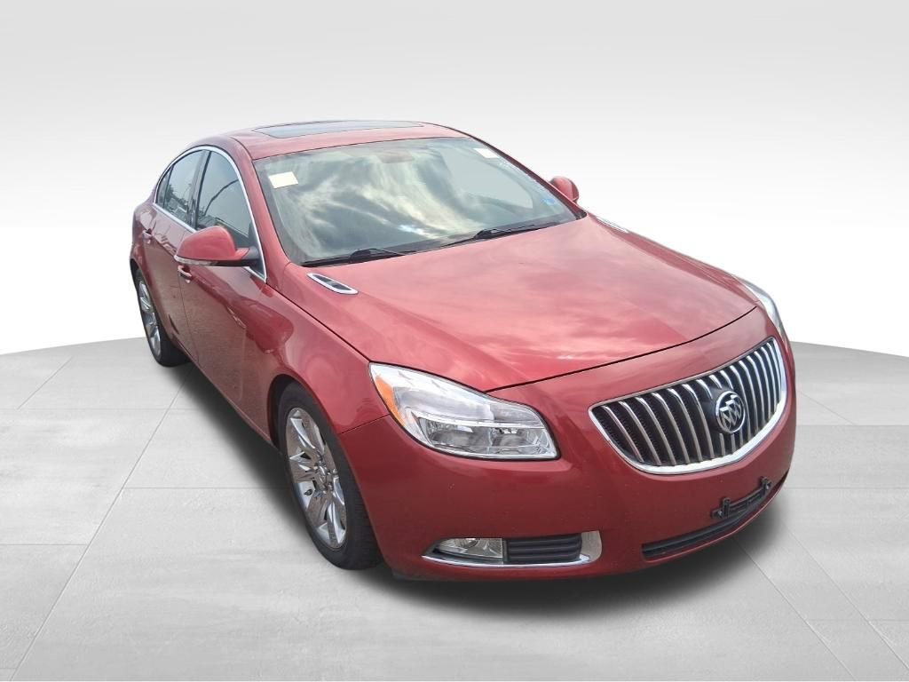 Used 2013 CRYSTAL RED TINTCOAT Buick Turbo Premium 1 image 16