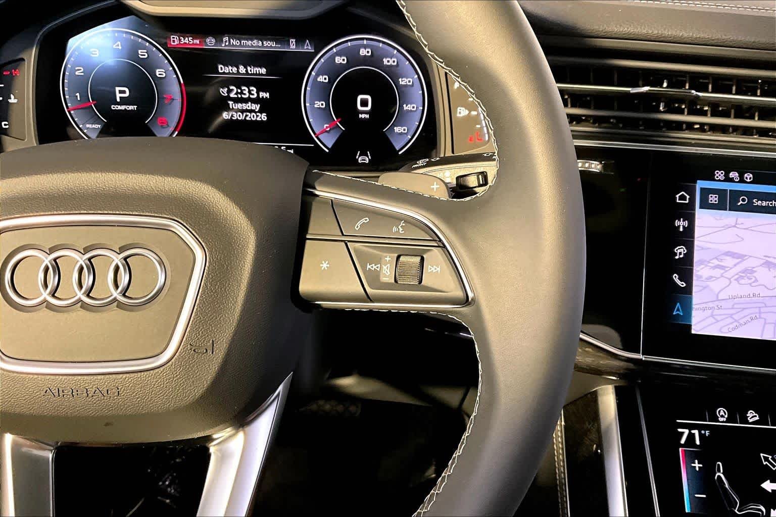 Used 2025 Mythos Black Metallic Audi Prestige image 25