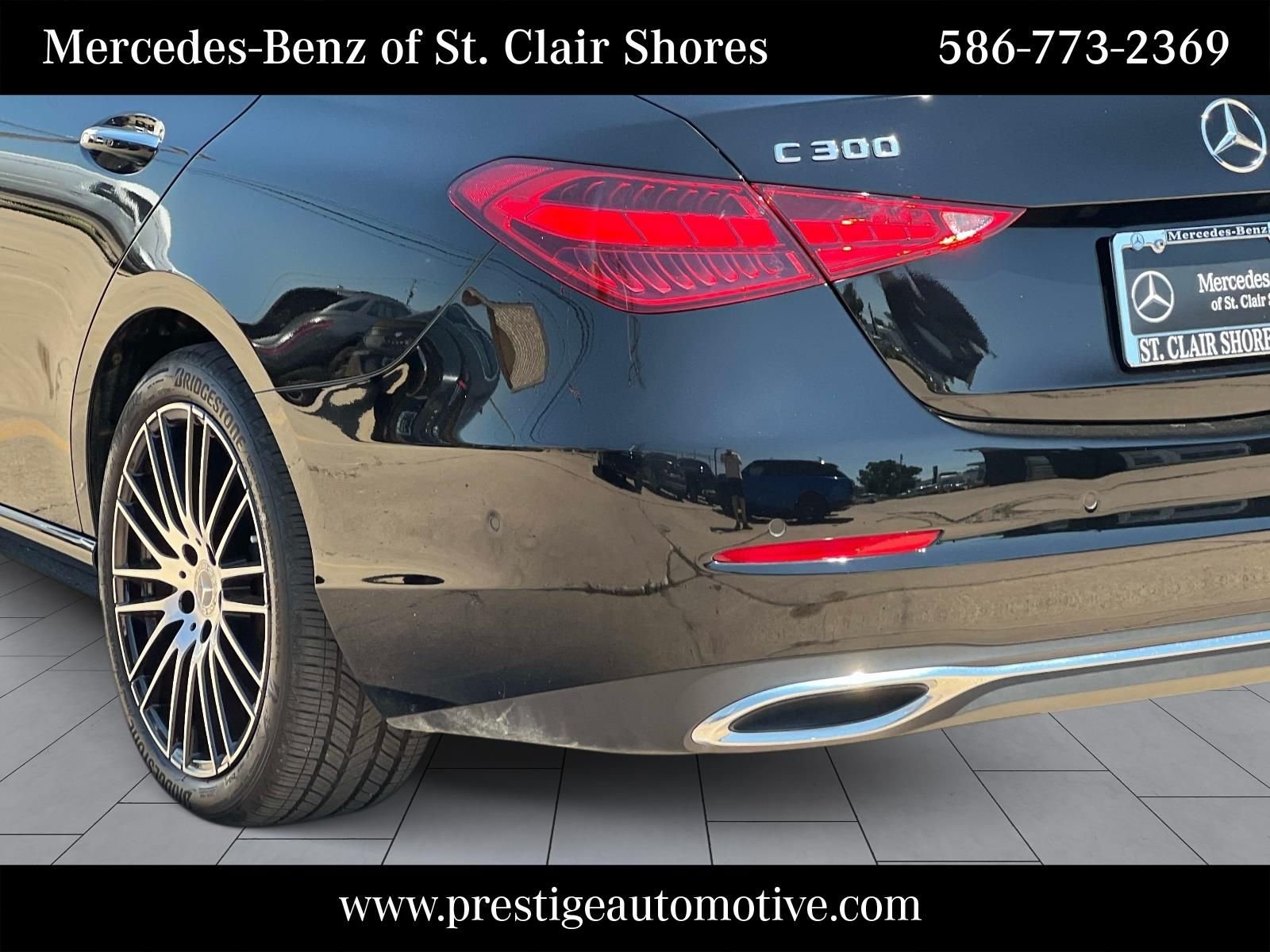 Certified Used 2025 Black Mercedes-Benz C 300 image 4
