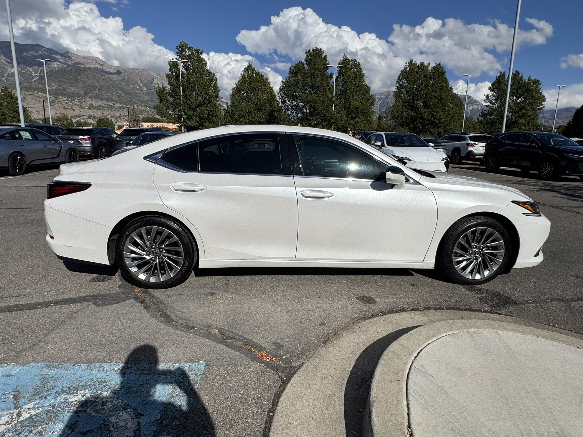 Used 2019 Eminent White Pearl Lexus 350 Luxury image 8