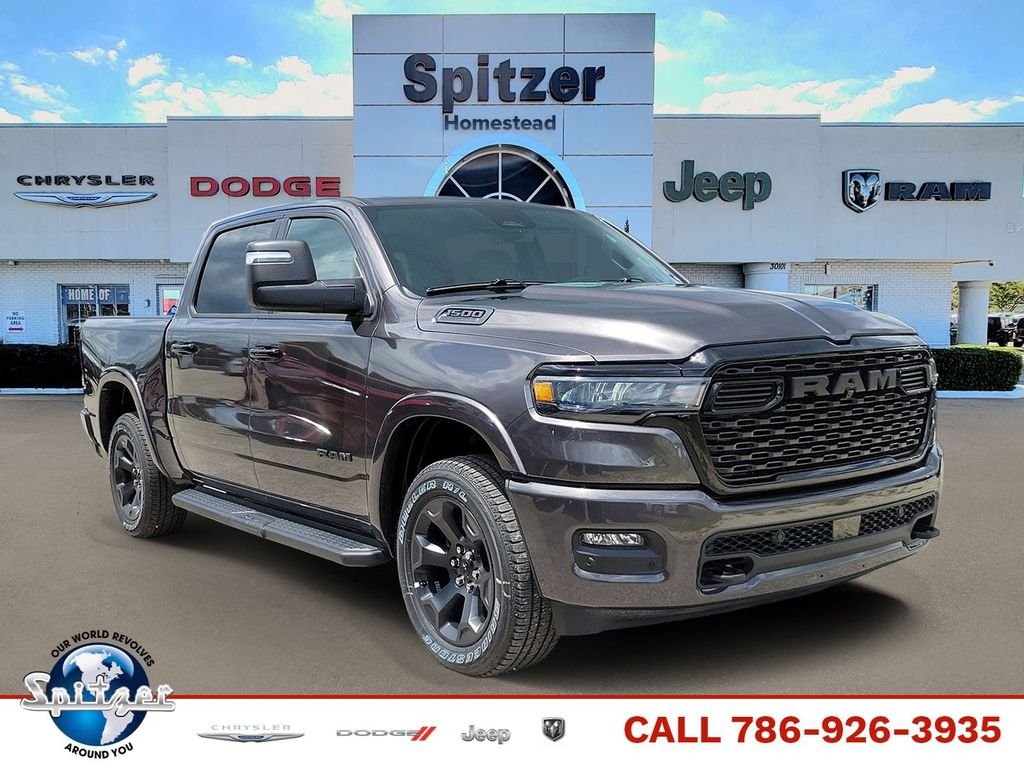 New 2026 Granite Crystal Metallic Clear-Coat Exterior Paint RAM Big Horn/Lone Star image 1