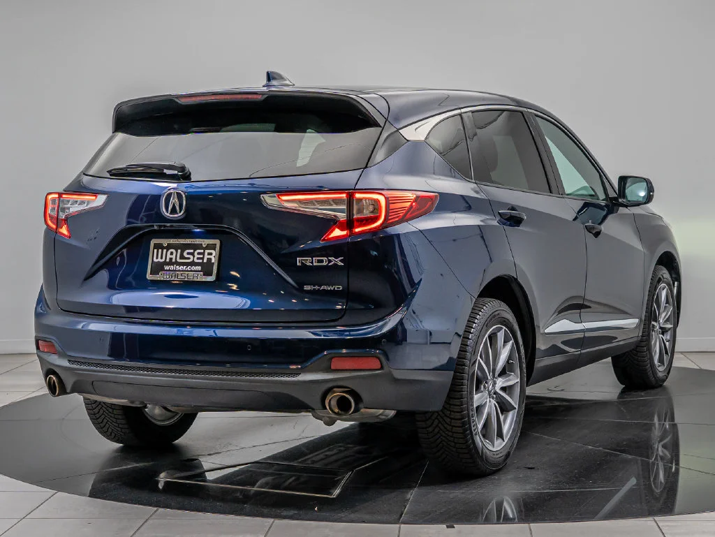 Used 2020 Fathom Blue Pearl Acura Technology Package image 10