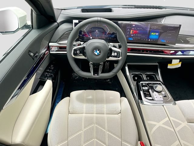 New 2026 White BMW 740i xDrive image 16