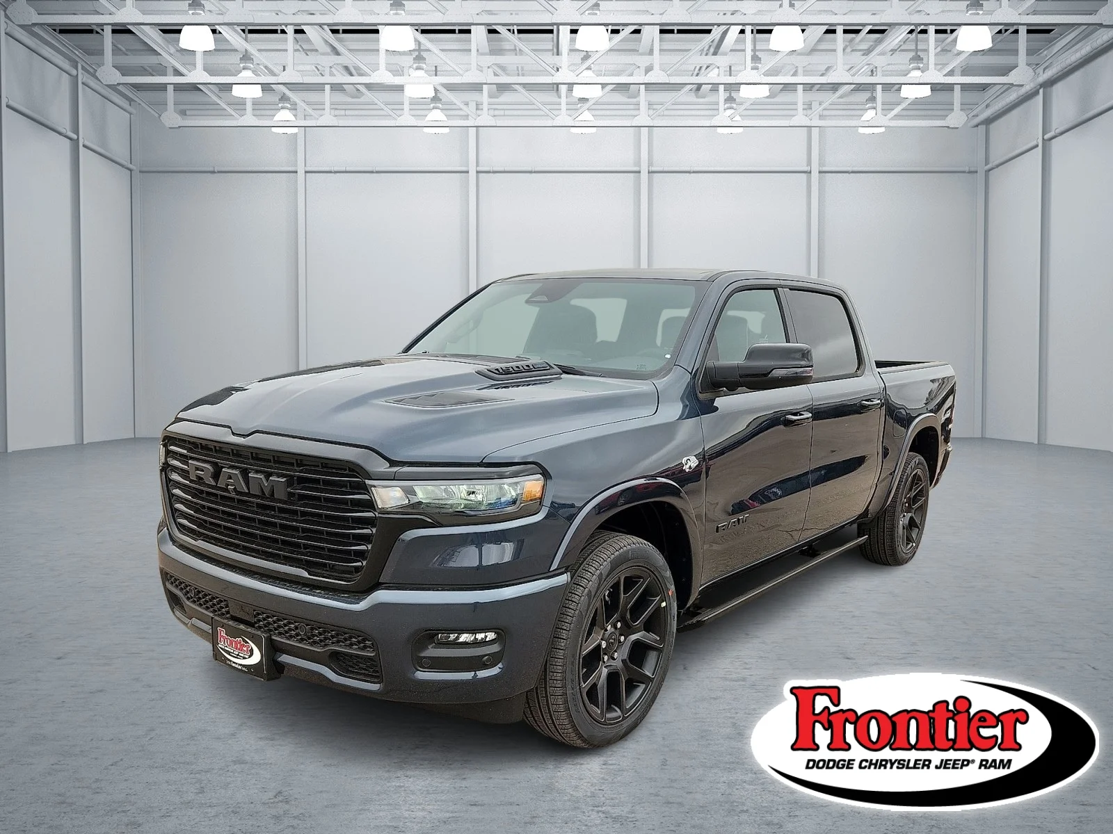 New 2026 Forged Blue Metallic  Paint Ram LARAMIE CREW CAB 4X4 5