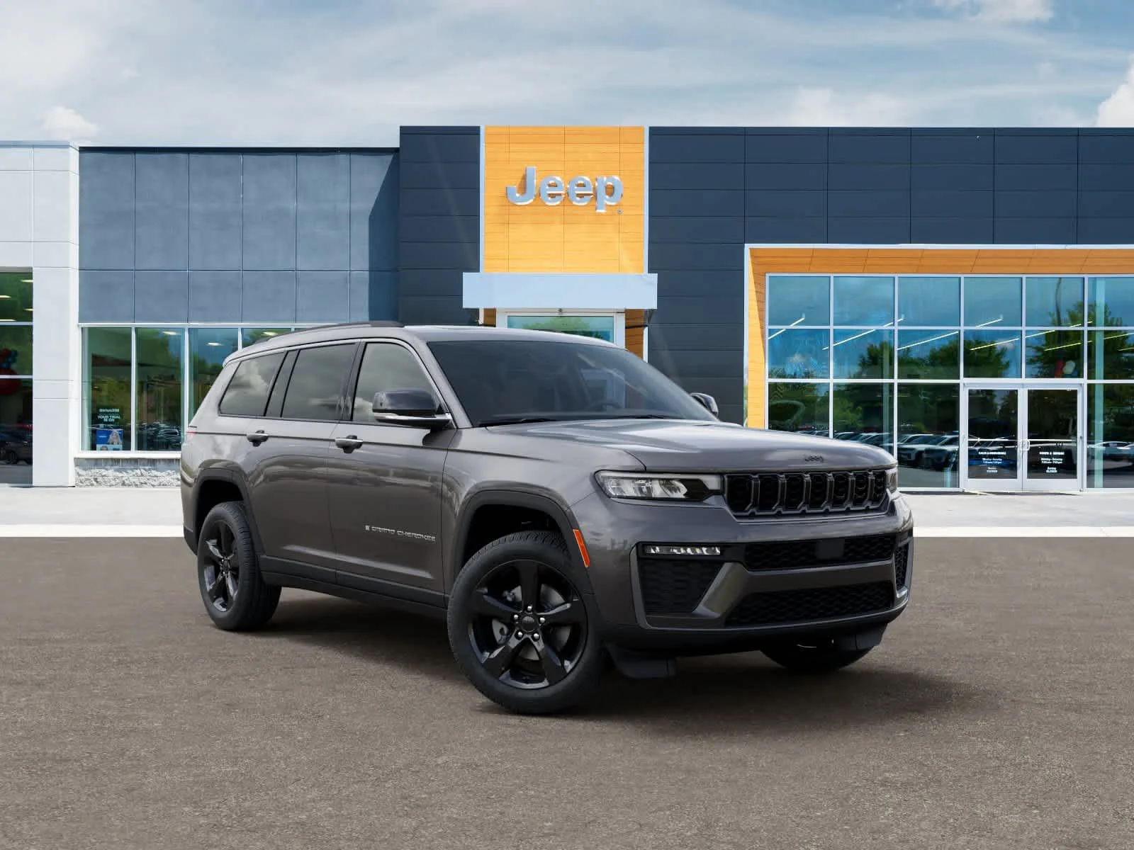 New 2026 Baltic Gray Metallic Clear-Coat Exterior Paint Jeep Limited image 5