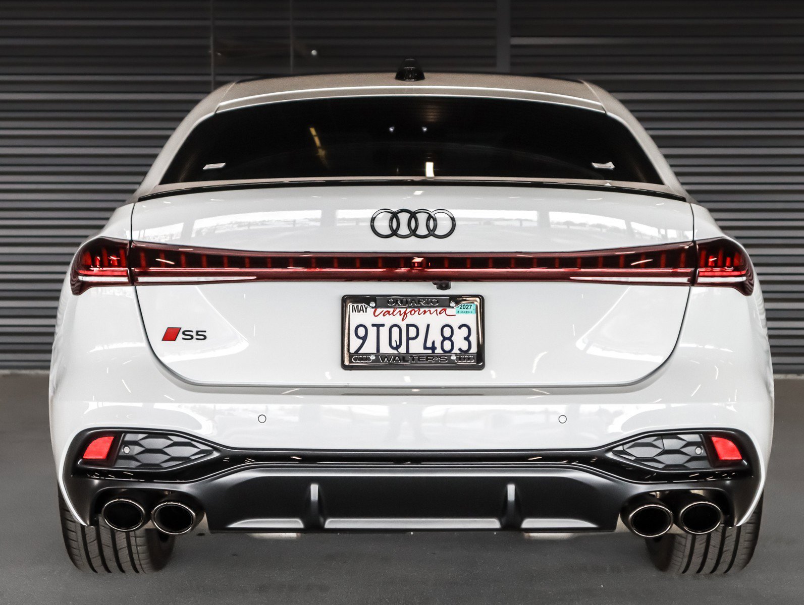 Used 2025 Glacier White Metallic Audi Premium Plus image 16