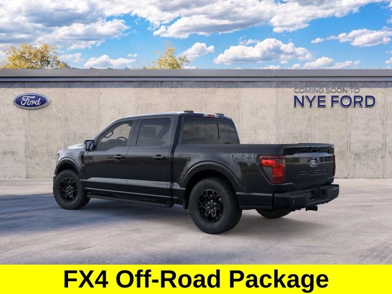 New 2026 Agate Black Metallic Ford XLT image 5