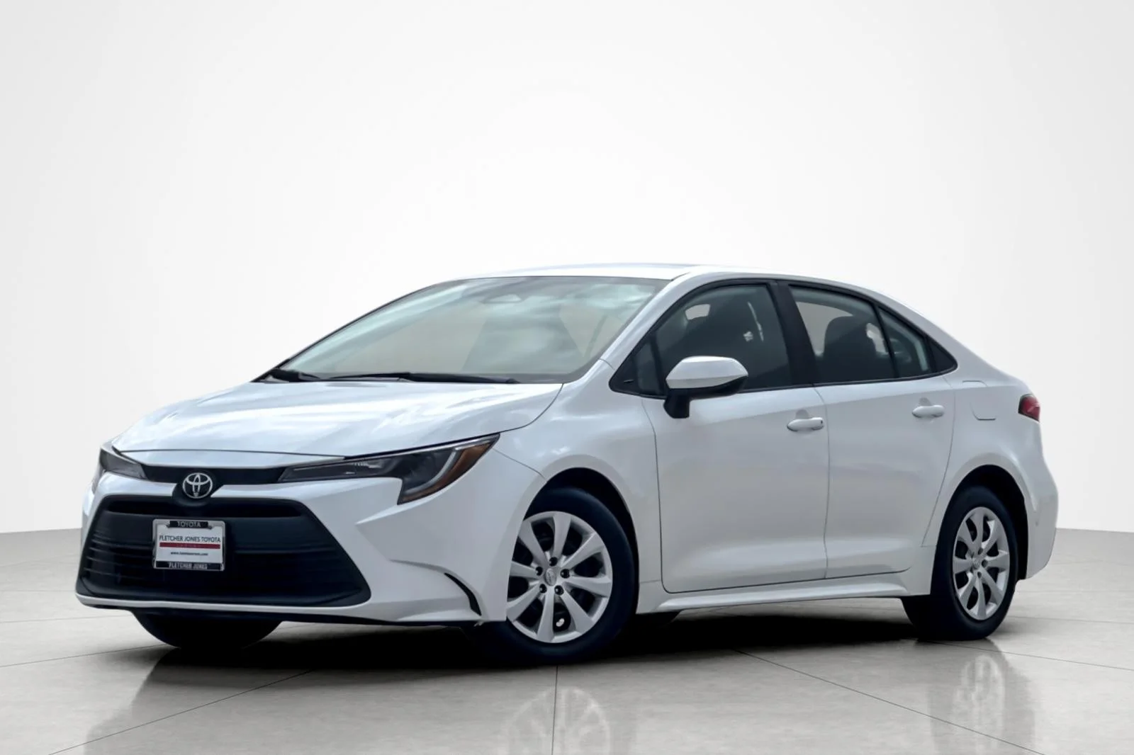 Certified Used 2024 WHITE Toyota LE image 1