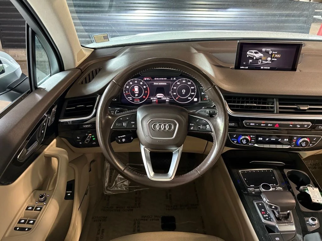Used 2018 Glacier White Metallic Audi 3.0T Premium Plus image 14