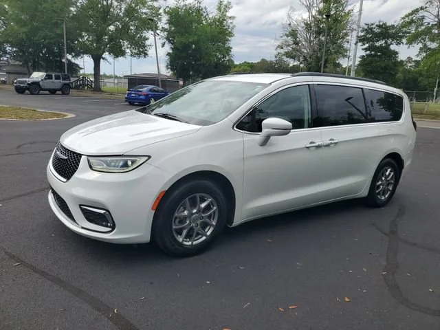 Used 2021 Bright White Cl Chrysler Touring image 2