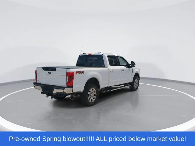 Used 2021 White Ford Lariat image 8