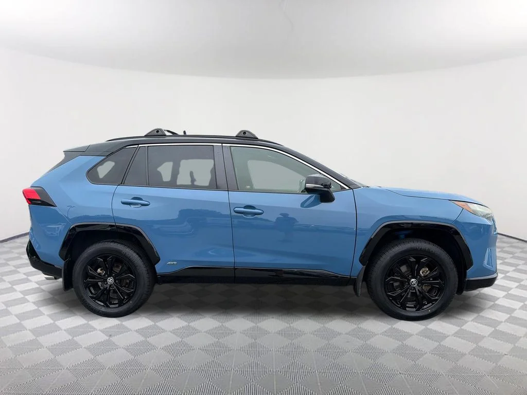 Used 2022 Blue Toyota XSE image 4