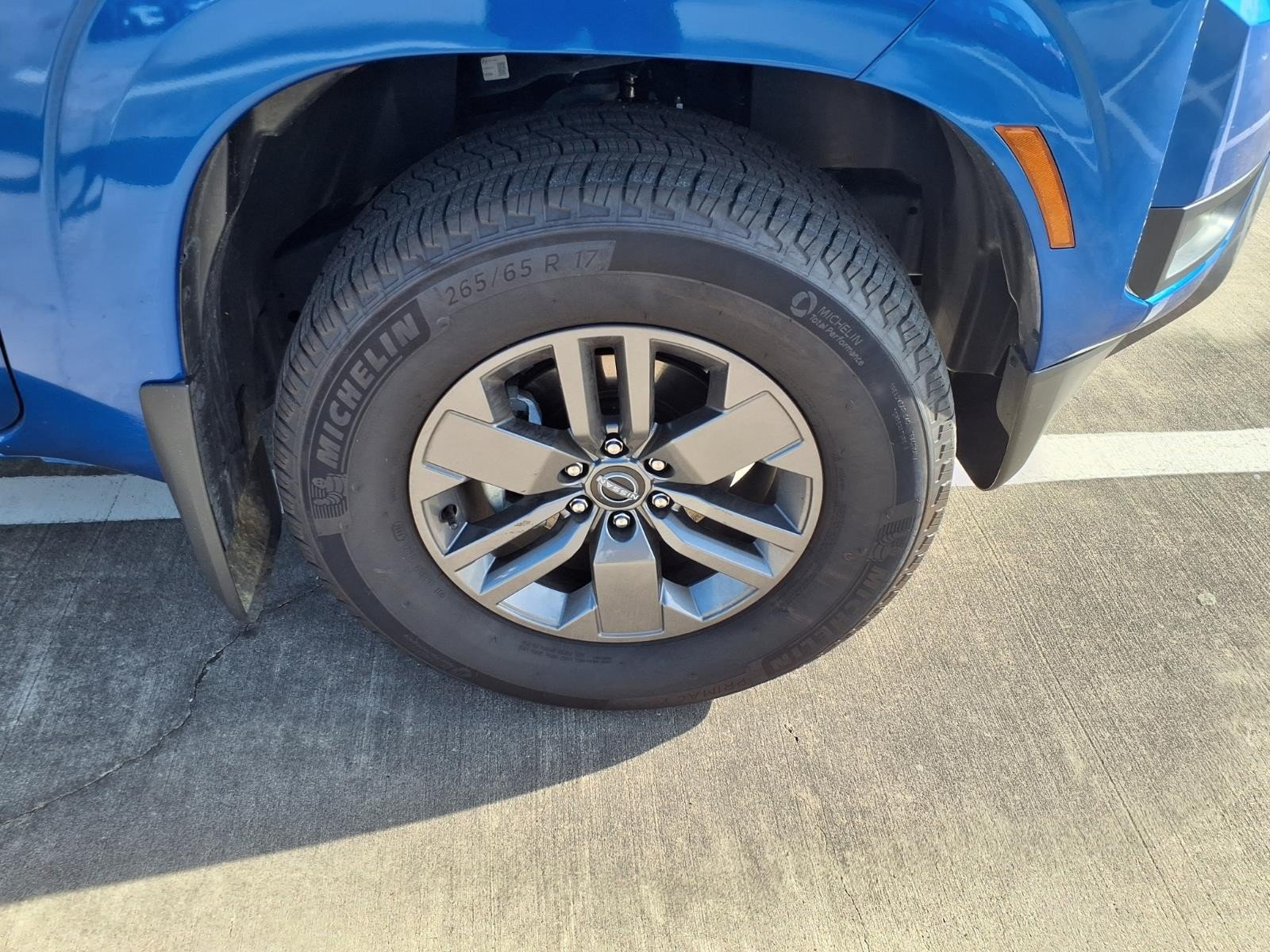 2026 Nissan Frontier SV Blue at Robbins Nissan