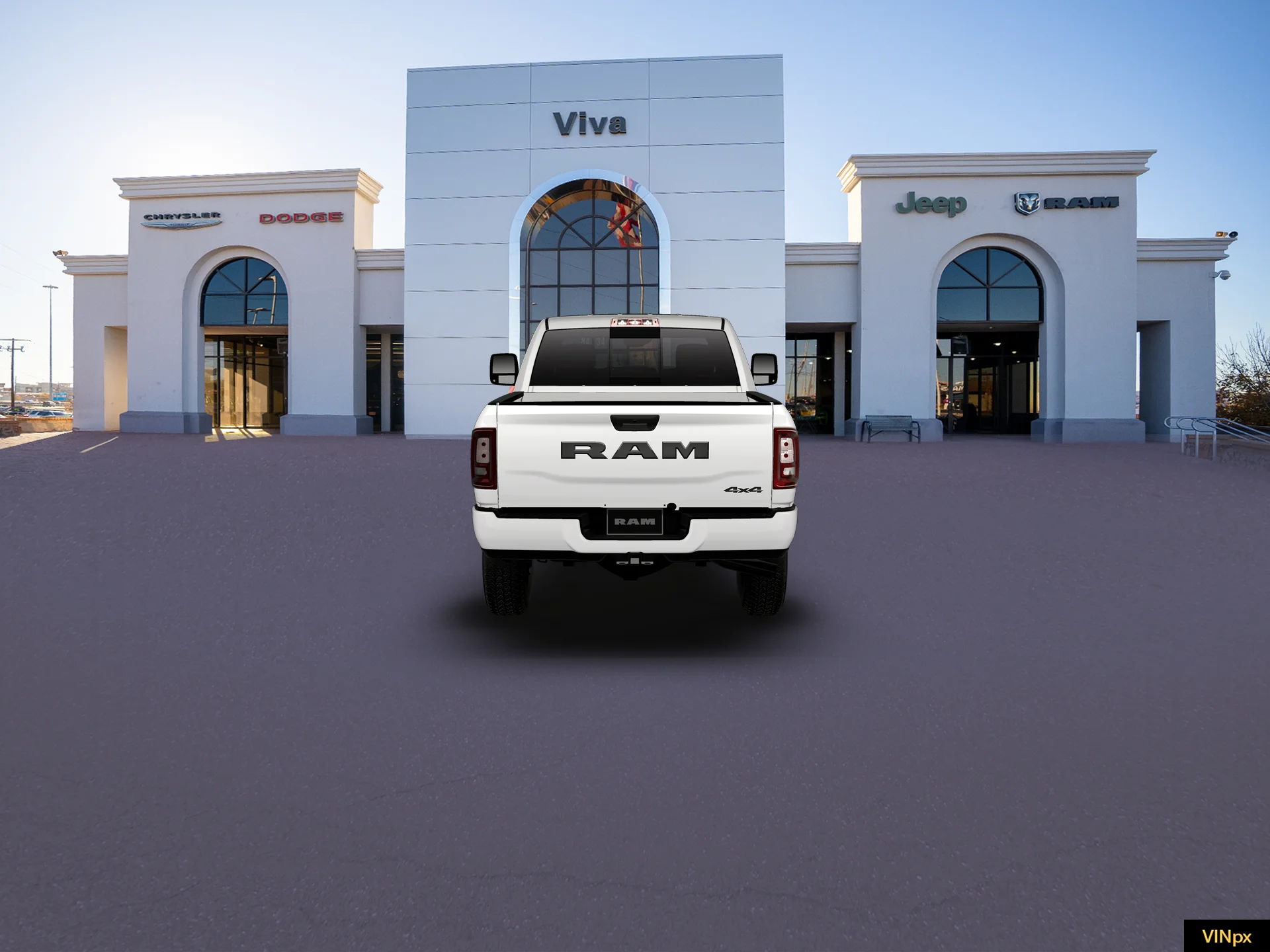 New 2027 Bright White Clear-Coat Exterior Paint RAM Black Express image 15