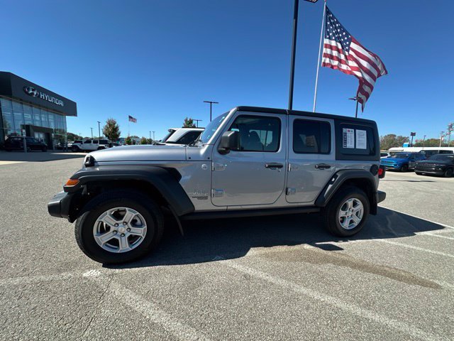 Used 2021 Jeep Wrangler Unlimited Sport S with VIN 1C4HJXDN1MW513632 for sale in Kansas City
