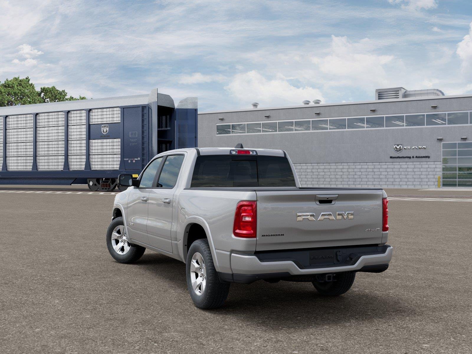 New 2027 Silver Zynith Exterior Paint RAM Big Horn image 3