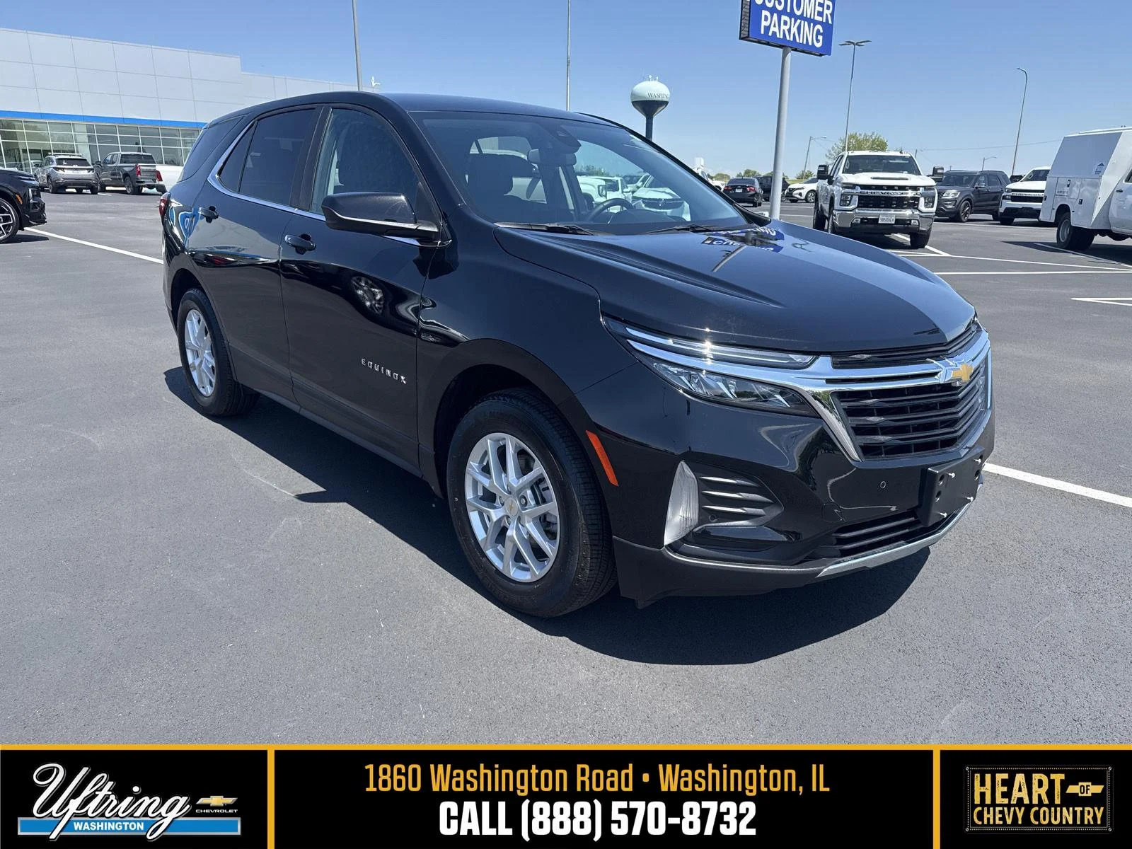 Used 2024 Mosaic Black Metallic Chevrolet LT image 1