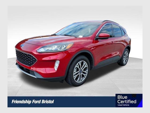 Used 2020 Red Ford SEL image 1