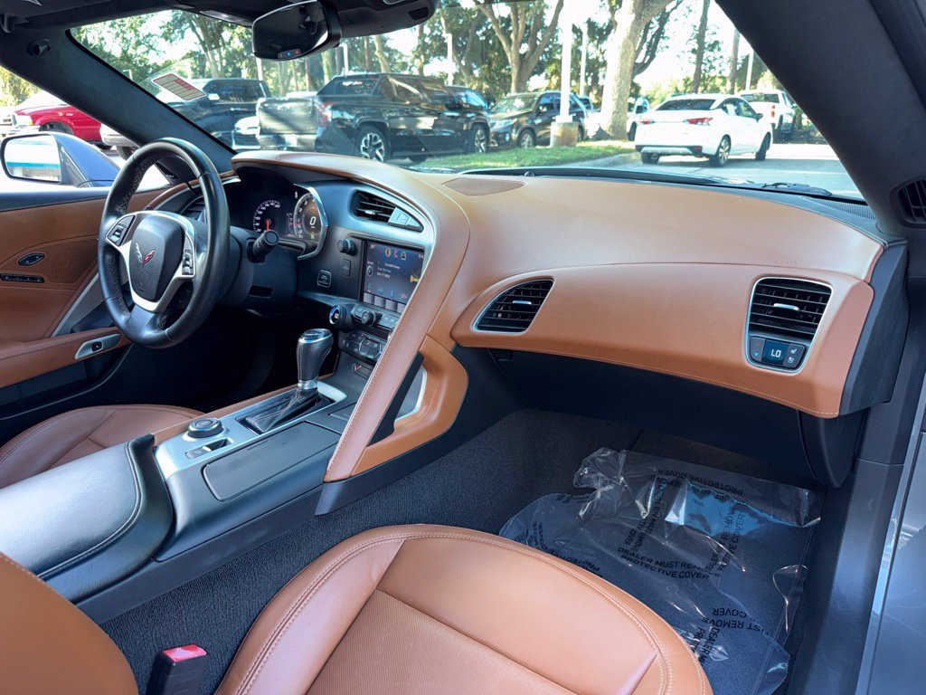 Used 2015 SHARK GRAY METALLIC Chevrolet Z51 3LT image 16