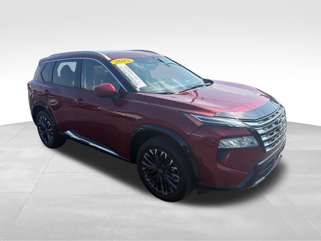 Certified Used 2025 Red Nissan Platinum image 9
