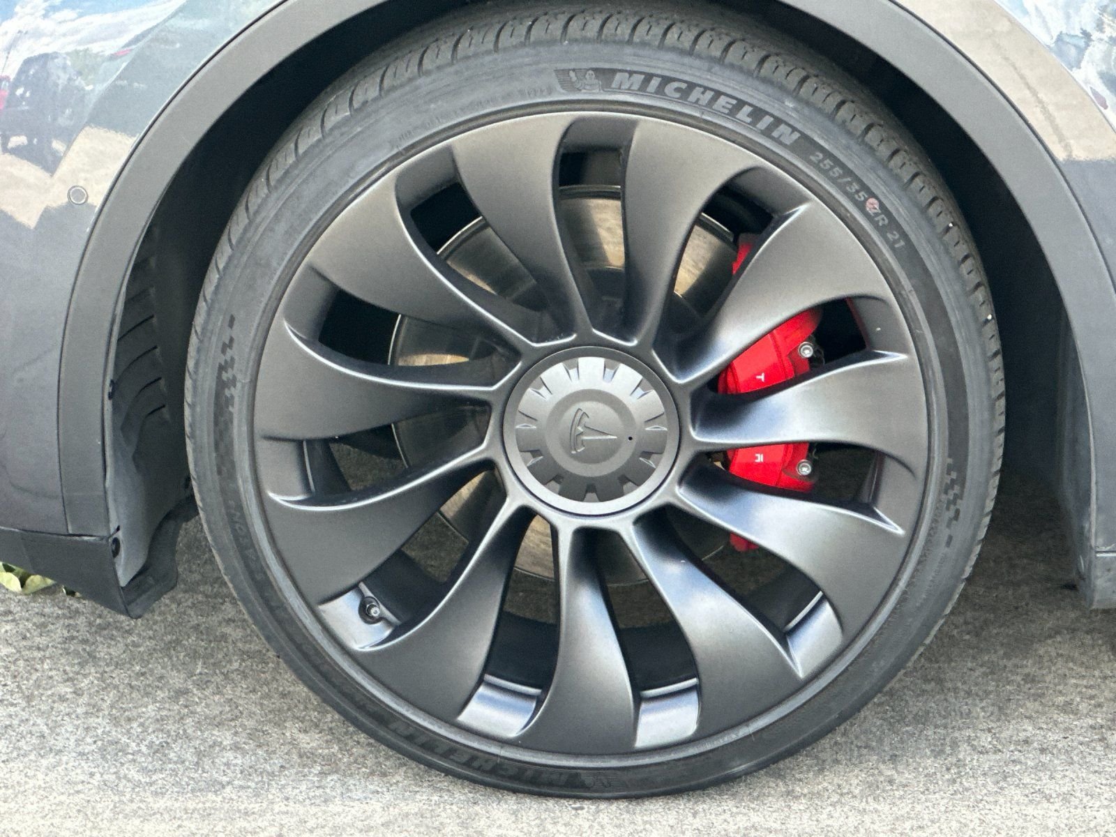 Used 2022 Gray Tesla Performance image 23