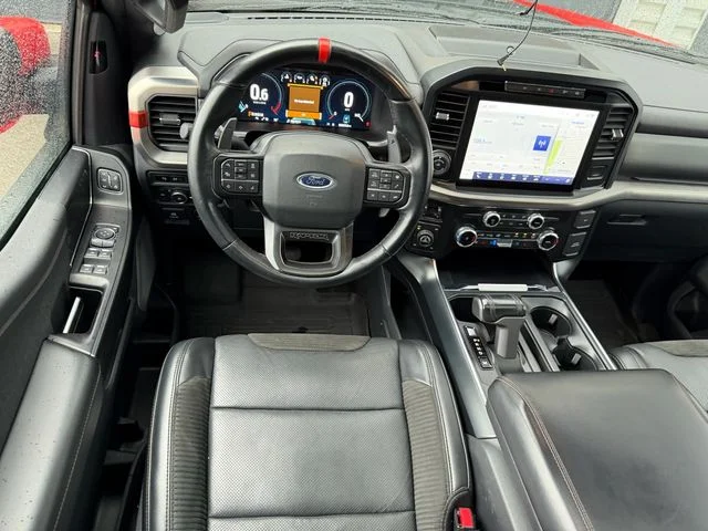 Used 2022 Orange Metallic Ford Raptor image 8