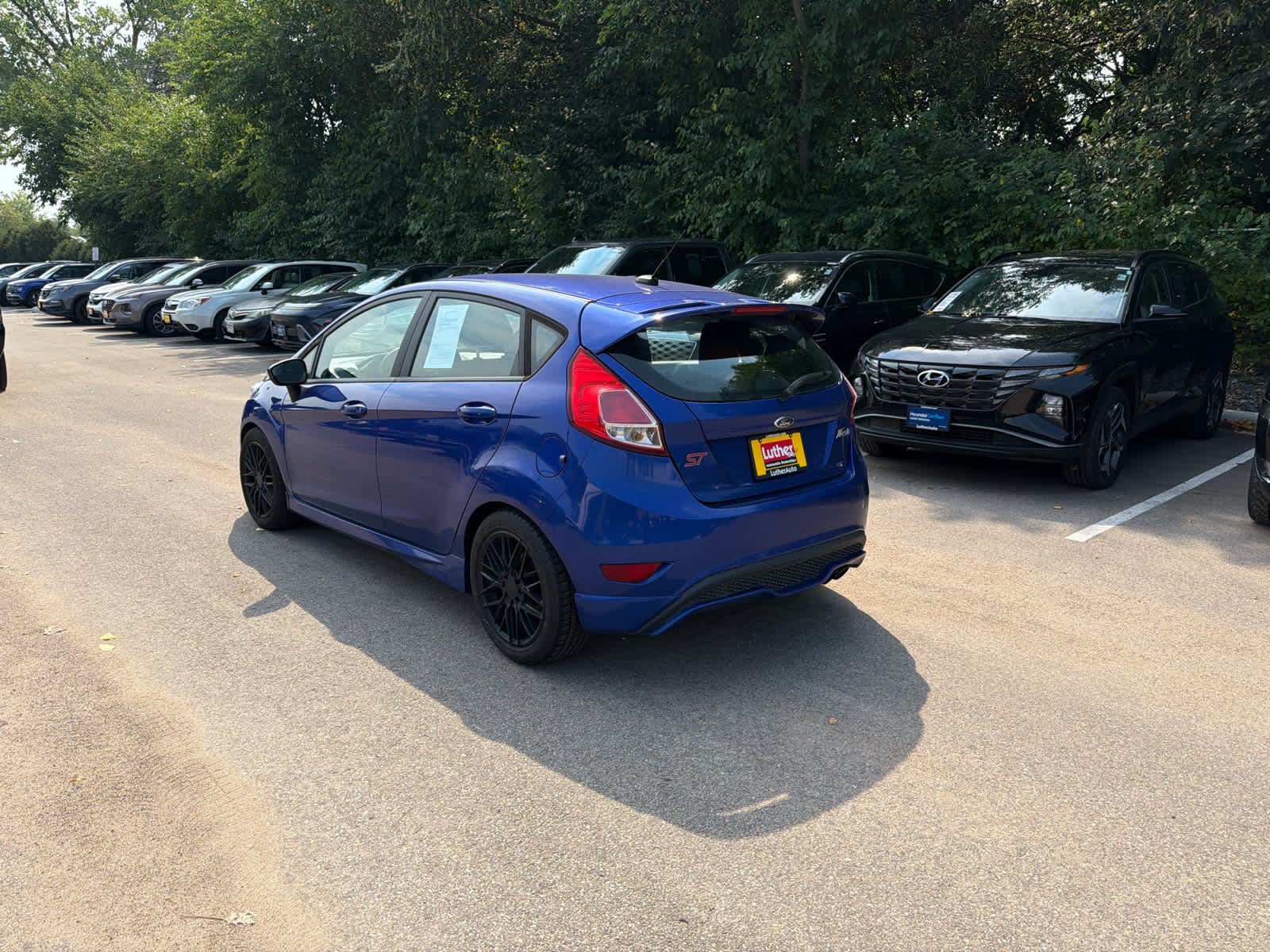 Used 2015 Performance Blue Ford ST image 3
