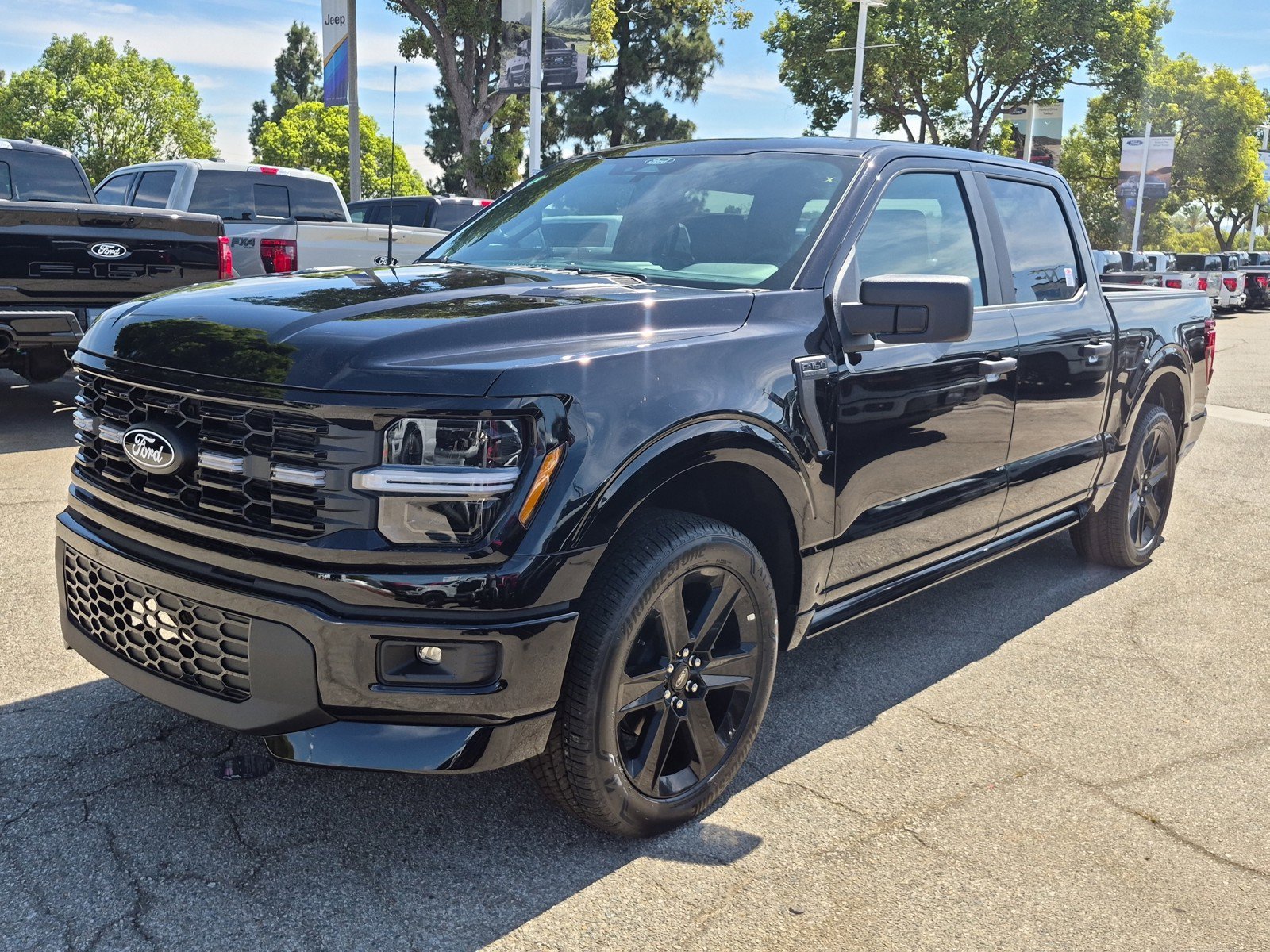 New 2026 Agate Black Metallic Ford STX® image 3