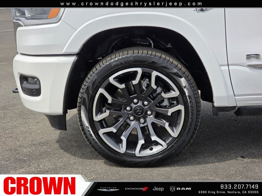 New 2026 Ivory White Tri-Coat Pearlcoat RAM Limited image 9