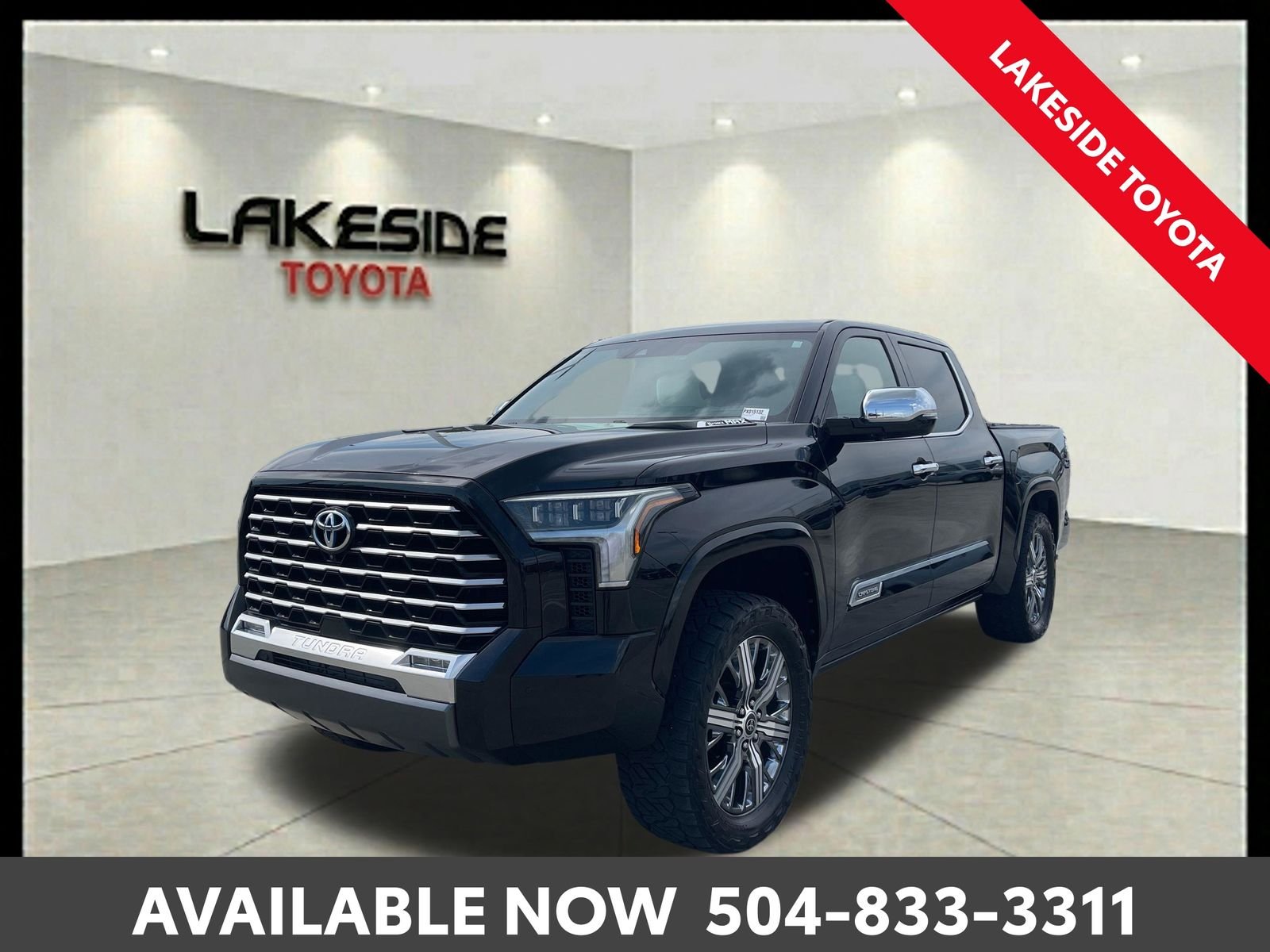 Used 2023 Black Toyota Capstone image 1