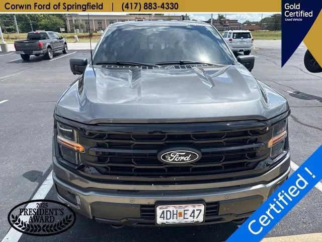 Certified Used 2024 Carbonized Gray Metallic Ford XLT image 4