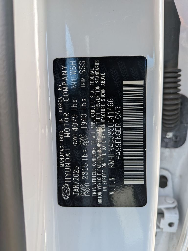 Certified Used 2025 White Hyundai Limited image 36