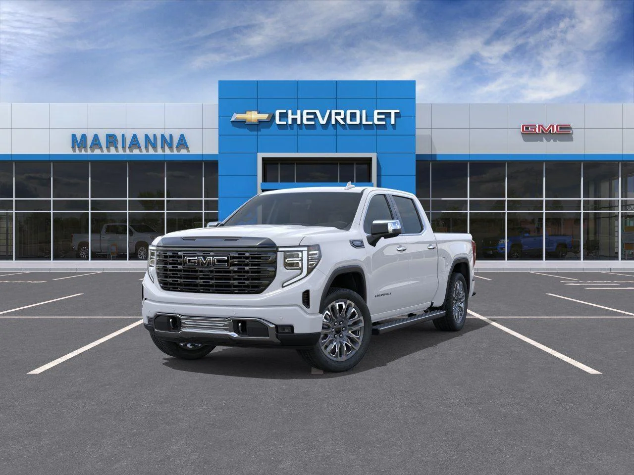 New 2026 Glacier White Tricoat GMC Denali Ultimate image 8