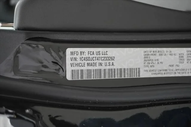 New 2026 Diamond Black Clear-Coat Exterior Paint Dodge GT PLUS image 41