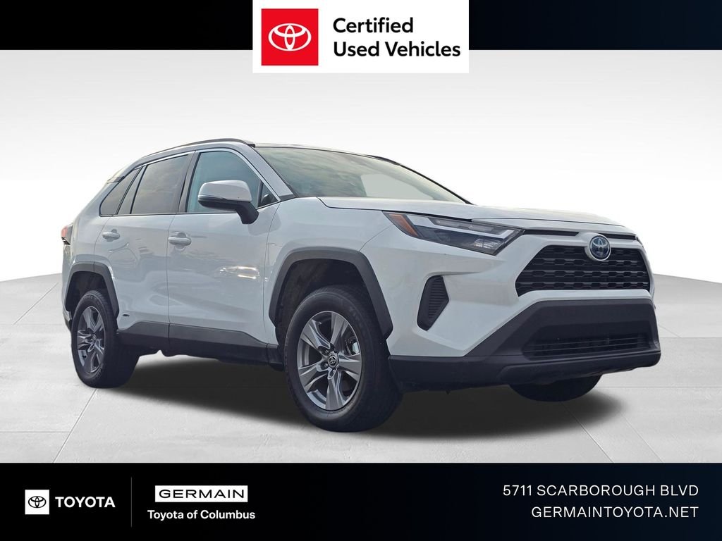 Certified Used 2023 White Toyota XLE image 1