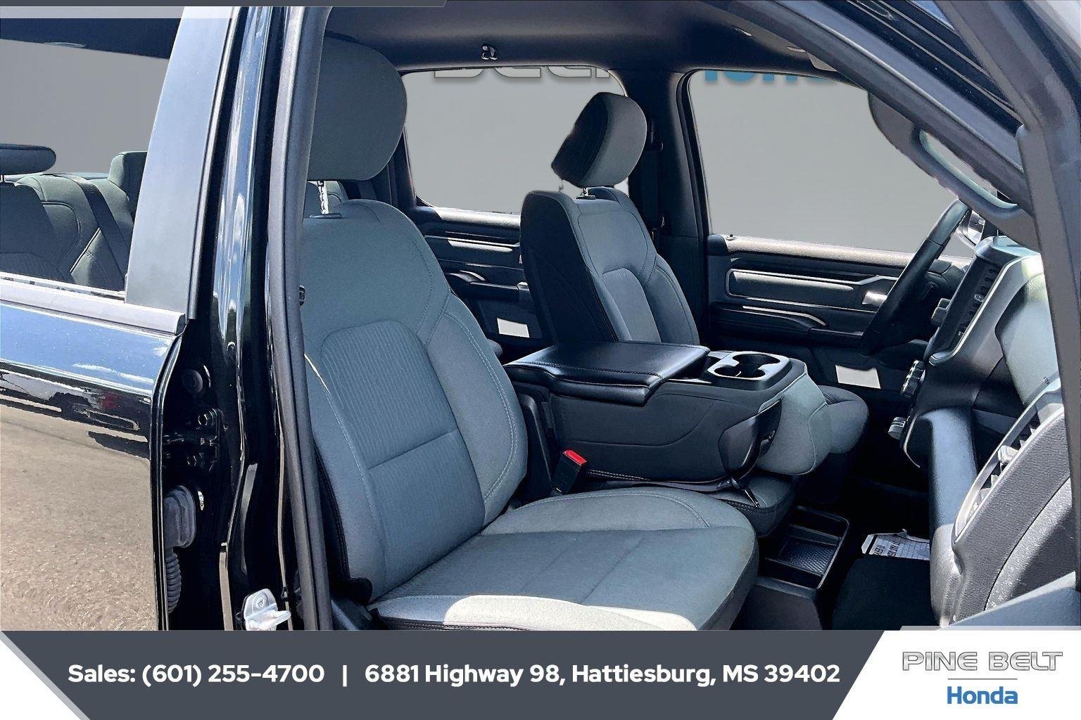 Used 2022 Diamond Black Crystal Pearlcoat Ram Big Horn image 6