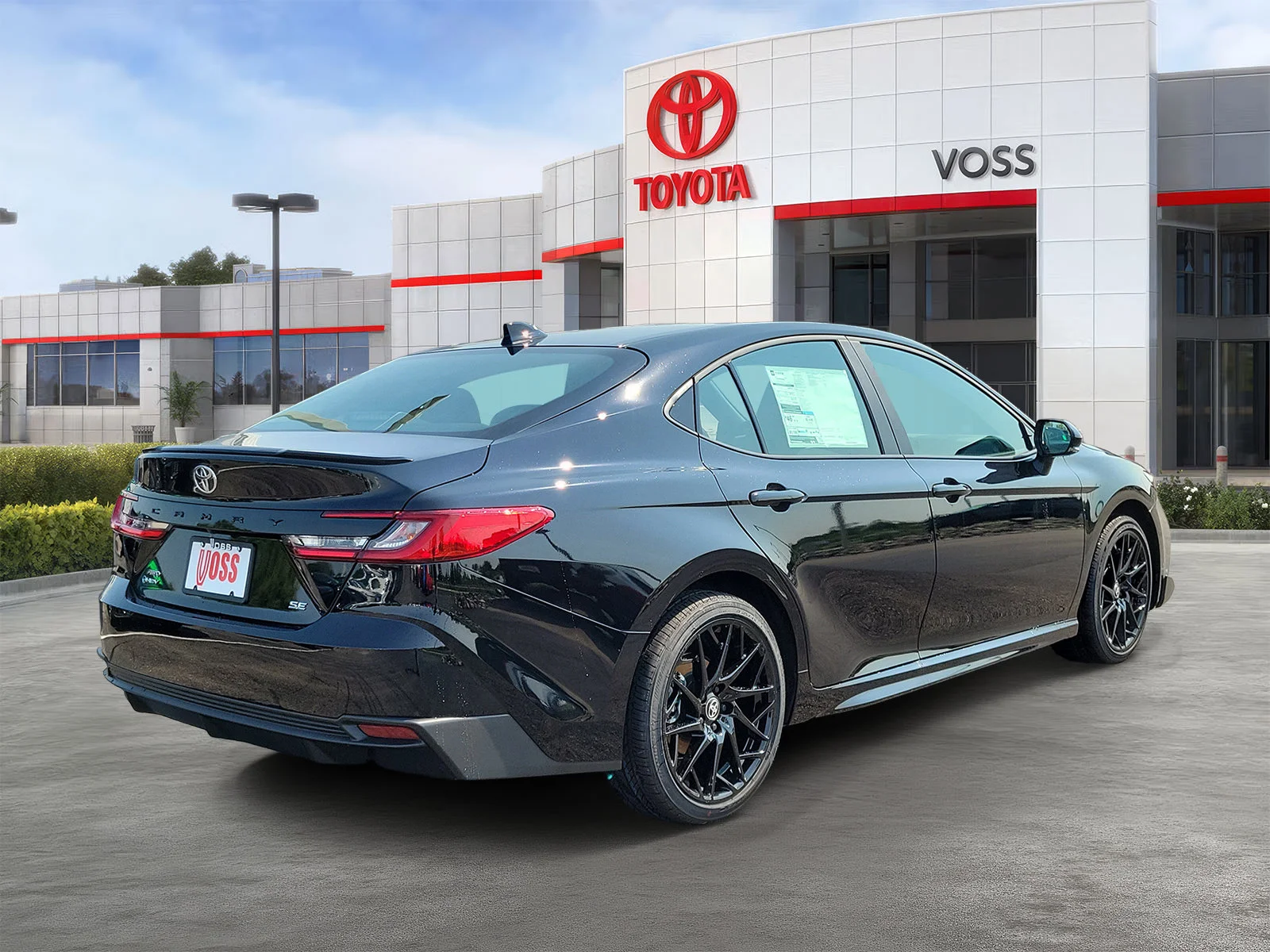 New 2026 Midnight Black Metallic Toyota SE image 4