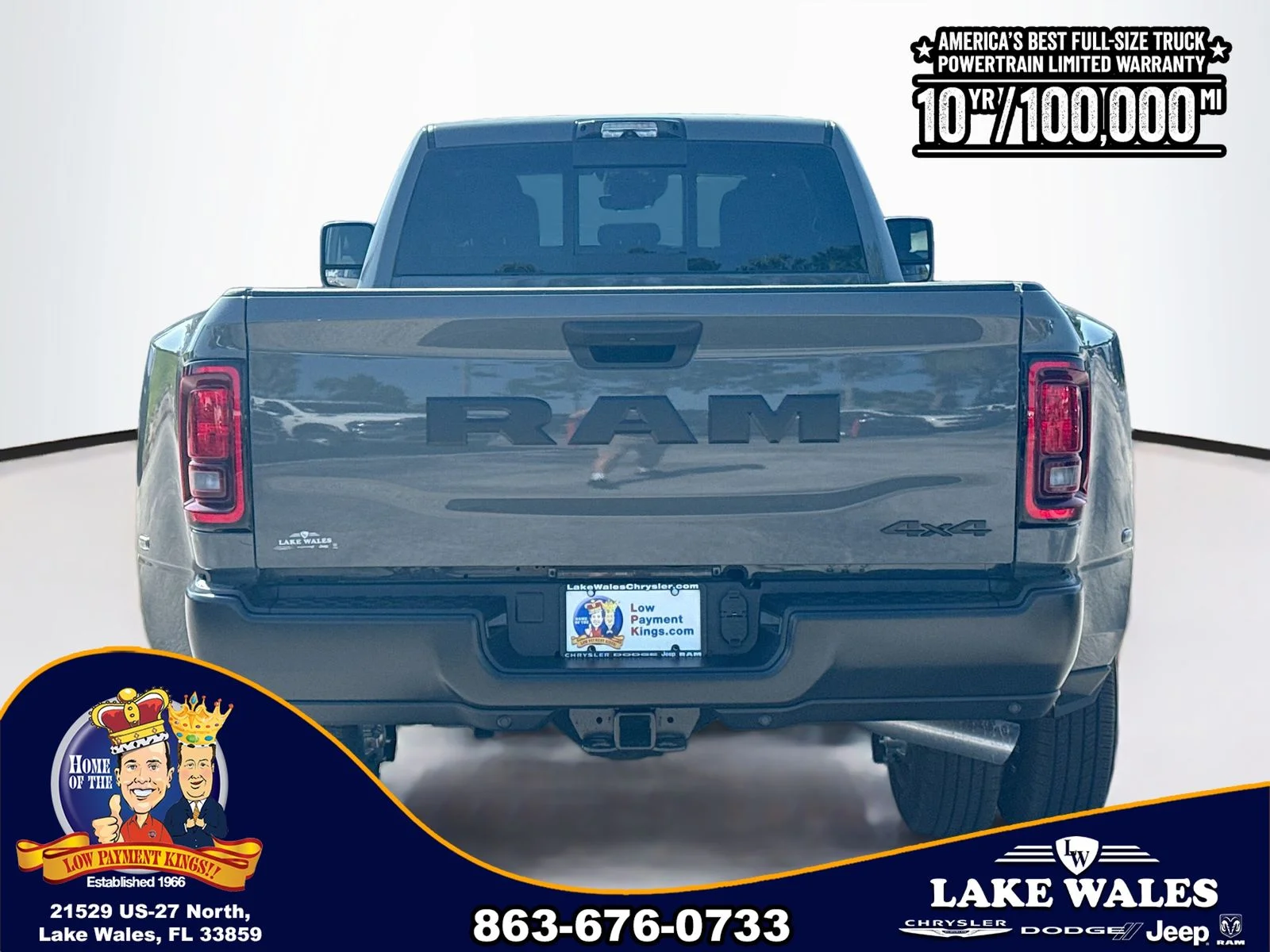 New 2026 Ceramic Gray Clear-Coat Exterior Paint RAM TRADESMAN image 5